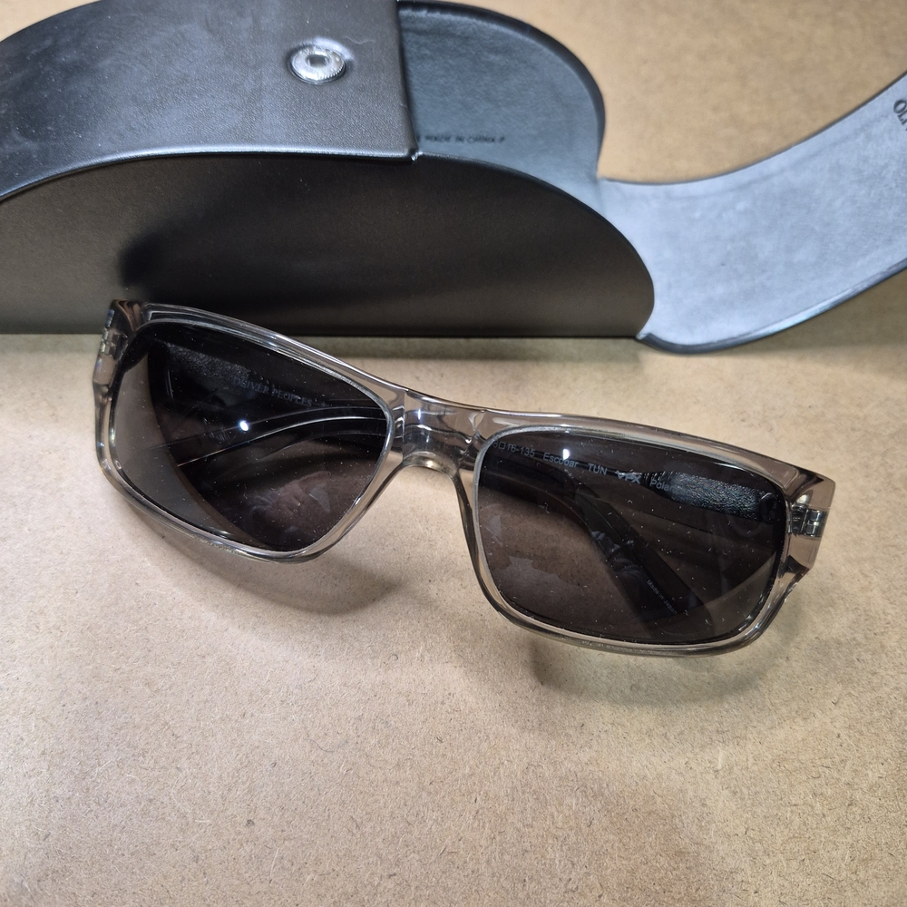 Oliver Peoples Transparent Gray Sunglasses